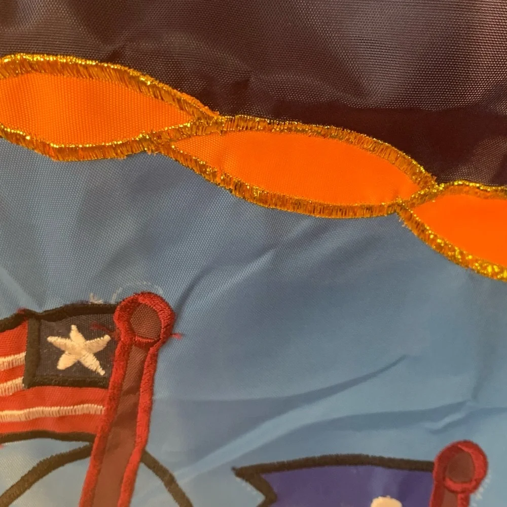 United States Navy Emblem Banner.